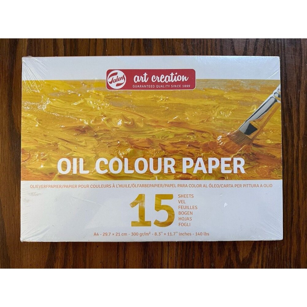 Art Creation Oil Colour Paper Pad Top Bound 15 Sheets 300 gsm - Royal Talen